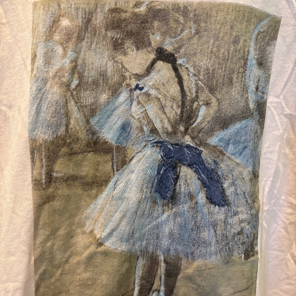 ladies Golden Hour size S Degas ballerina T